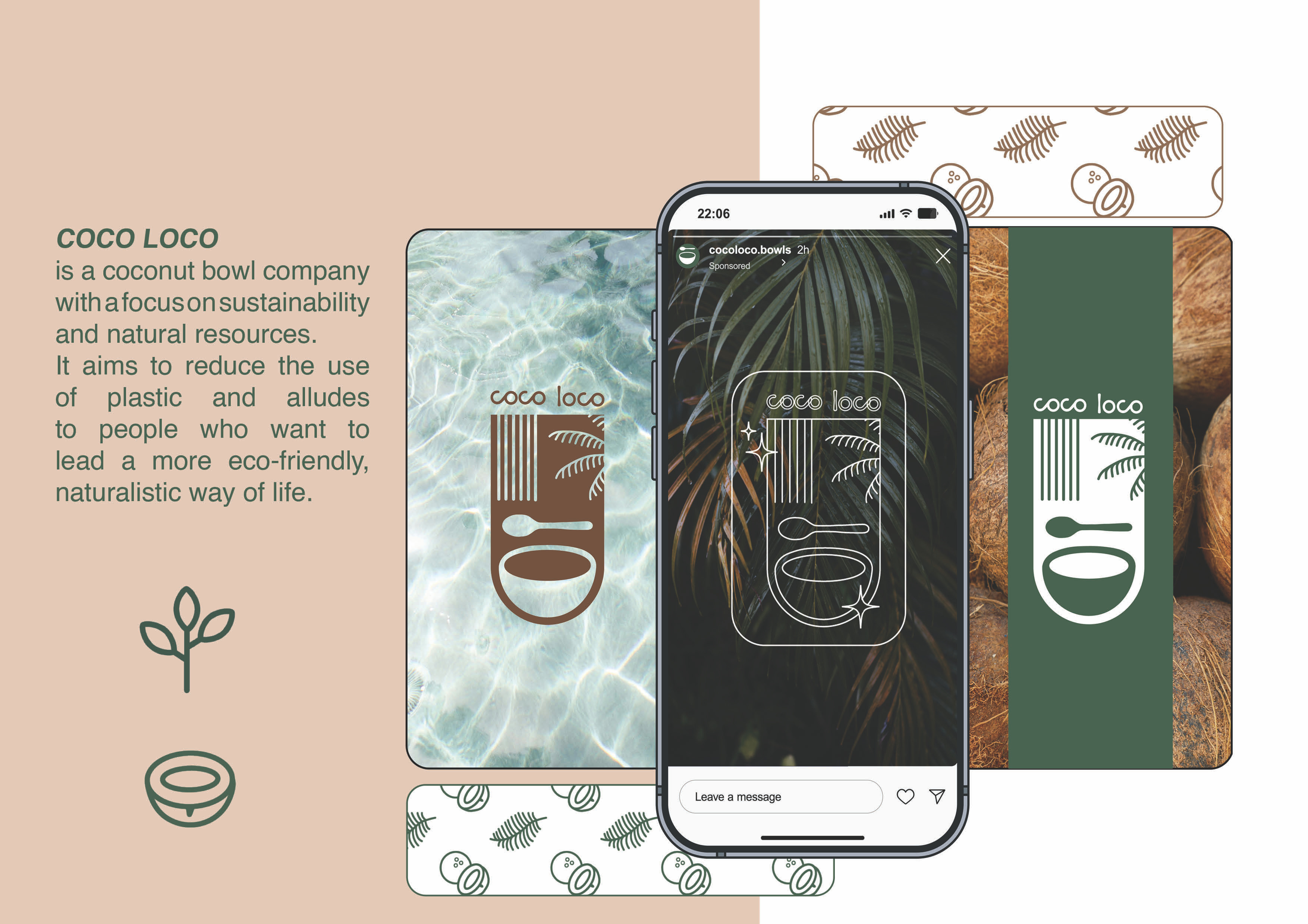 COCO LOCO bowls brand identity adobe illustrator adobe photoshop advertisement brand identity branding design graphic design logo marketing packaging patterns social media typography vector