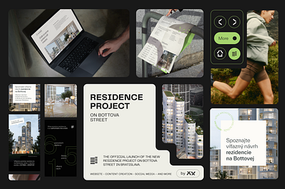 Residence Bottova | Real Estate web & more agency animation branding development frontend graphic design green real estate realestate social media ui ux web