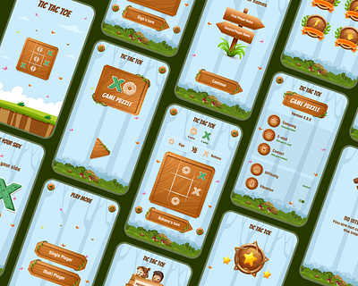 Tic Tac Toe UI App ui