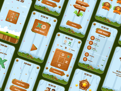 Tic Tac Toe UI App ui