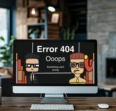 Error 404 Page Entry 3d animation artwork brand guidelines branding competition design error error page error404 fashion graphic design illustration landscape logo photography typography ui vector website