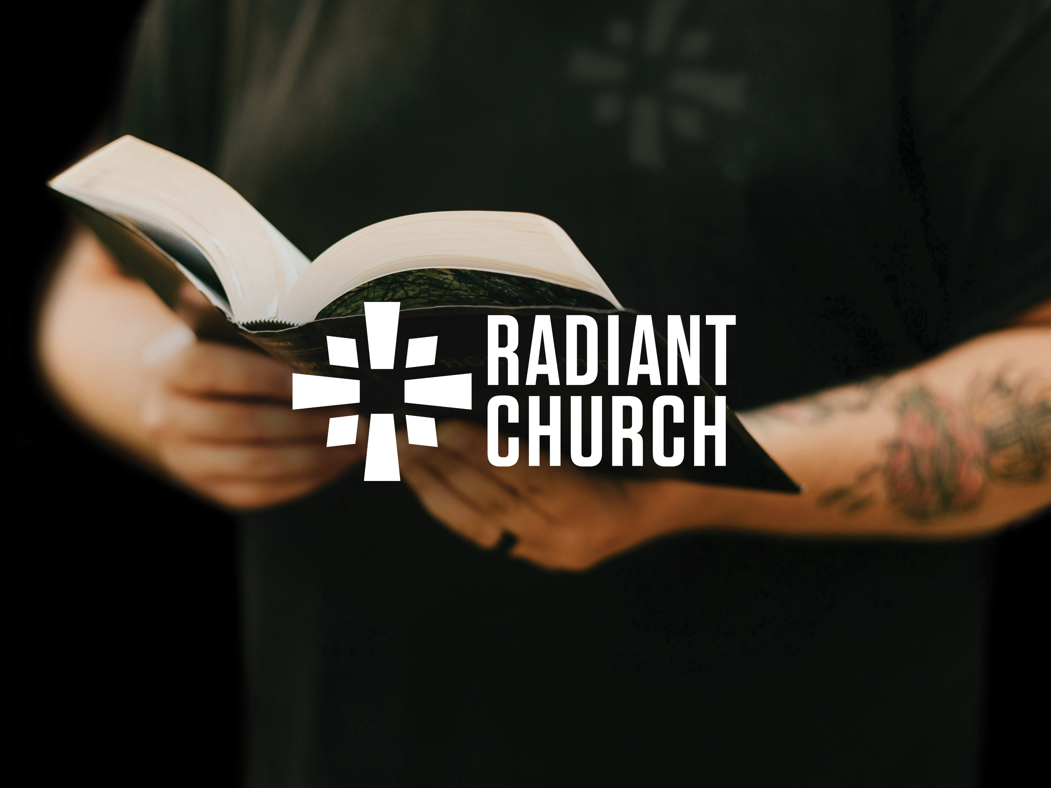 Logo Design for Radiant Church branding christian logo church church branding cross logo design geometric logo identity logo ministry modern logo reformed