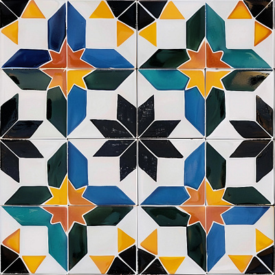 Moroccan Tiles - Seamless Digital Paper zellige tiles