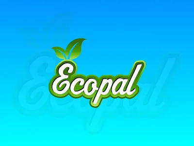 Ecopal logo animation app branding custom logo design design logo graphic design illustration logo logo design logodesigners logoroom logosai motion graphics symble typography ui ux vector vector logo