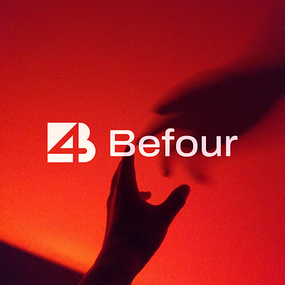Befour 4b b4 before befour branding initial b letter b logo logo inspiration monogram ab monogram ba negative space number 4 number four simple logo