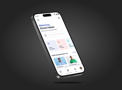 Icare - A self-diagnosing medical app apps medical app mobile apps ui ui designs