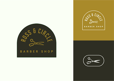 Daily Logo Challenge: Day 13 (Barber Shop Logo) barber shop branding daily logo challenge daily logo challenge day 13 dailylogochallenge logo vintage branding