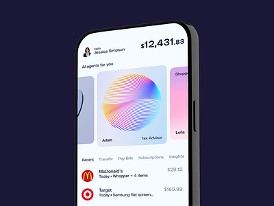 Fintech Mobile App Design @ Flagship app app design banking design digital bank digital wallet figma finance finance app fintech app fintech app concept fintech app design fintech mobile fintech ui mobile mobile app ui uiux ux wallet