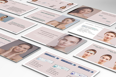 Presentation for cosmetologist EURO ESTET Group graphic design powerpoint pptx презентація