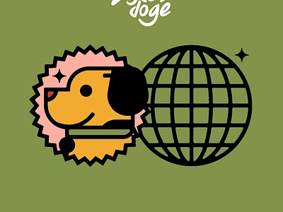 Disco Dog animal animation branding design digital disco dog editorial fun globe icon illustration indonesia logo motion party pet ui vector world