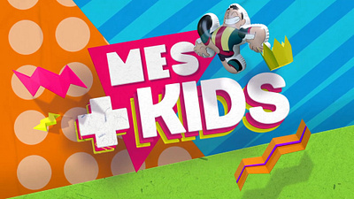 Mes+Kids | Discovery Kids 3d animation branding graphic design motion graphics