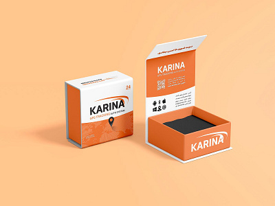 Box design - Karina Co. box design graphic design