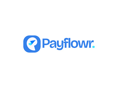 Payflowr logo design branding design inspiration finance logo invoice logo design mockup official logo p logo photoshop saas logo web3