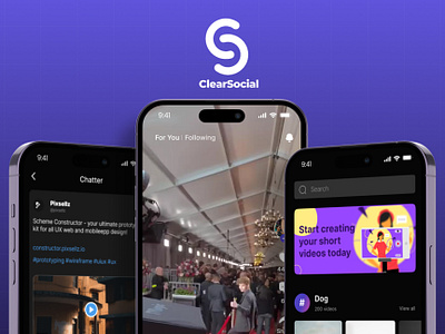 Shorts Video Sharing App app app design ui