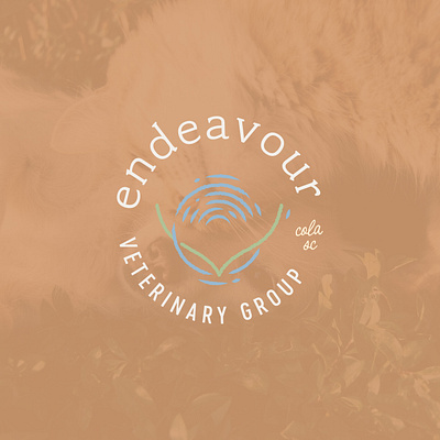 Endeavour Veterinary Group Seal Logo animals brand brand design branding columbia design graphic design icon identity illustration logo logo design pets seal south carolina vet veterinarian