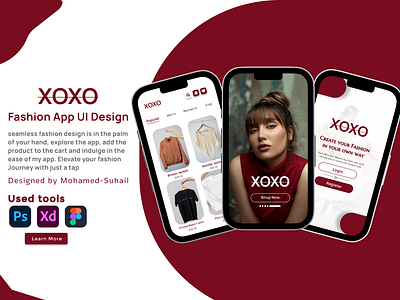 XOXO Fashion App UI Design animation app design app ui design design e commerce app fashion app design fashion app ui design fashion ui design fashionapp figma mobileapp mobileapp design modern fashion design ui ui design uiux design uiuxdesign xoxo app design