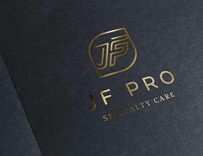 Specialty Detailing Services Logo Design JF Monogram bold branding dynamic jf logo line design logo luxury minimalist movement one line specialty