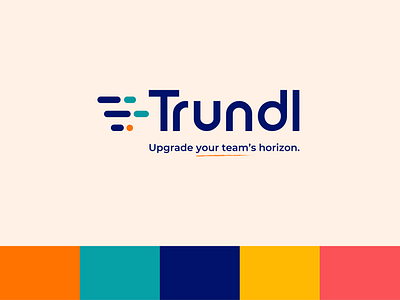 Trundl Inc Re-brand / Logo refresh adobe illustrator brand branding color scheme design graphic design logo logo design modern rebrand visual design