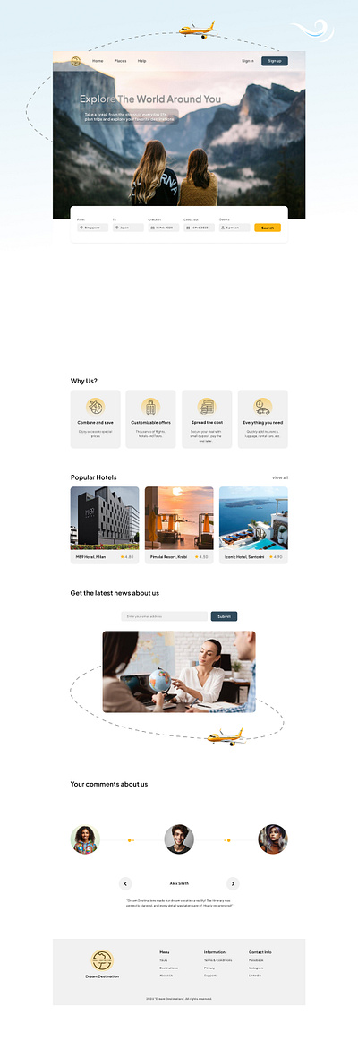 Travel Agency Website