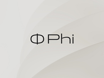Phi Studio Logo Design branding concept design graphic graphic design logo logo design