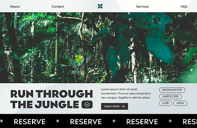 Jungle Hero app branding design developer figma fonts graphic design ideas illustration logo typography ui ux web web design webflow website