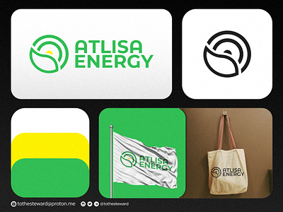⚡⚡ ATLISA ENERGY brandidentity combination mark design graphic design logo tothesteward vector wordmark