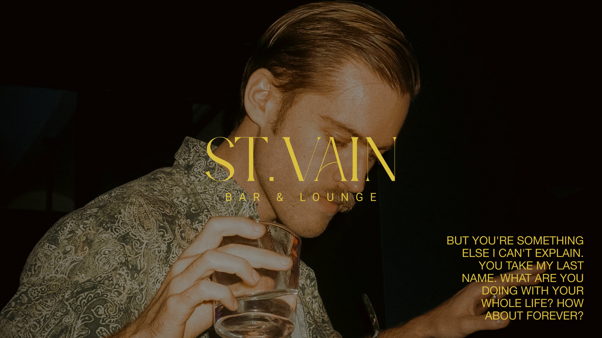 St. Vain - Visual Identity brand design visual identity