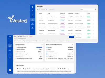 Equity Crowdfunding Platform branding research ui ux