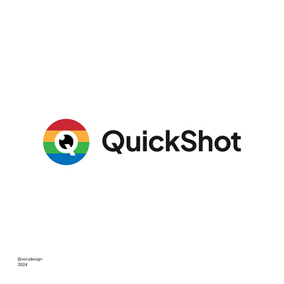 QuickShot Logo app brand branding business logo camera camera app daily logo daily logo challenge day 40 letter q logo logo design logotype modern logo quickshot