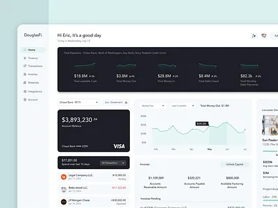 Banking for Builders banking branding dashboard fintech pay ui website