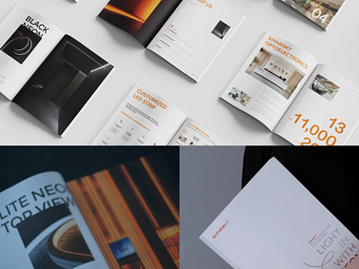 SHINESKY Product brochure design case brochure design sumaart vi vi design