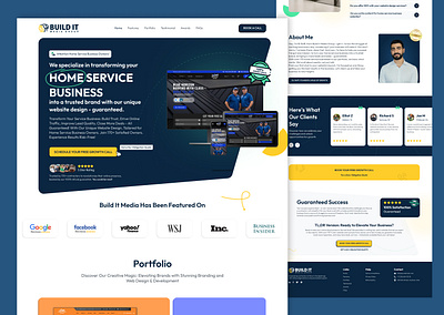 Web Design agency for Roofing Contractors branding contractor website design agency flooring website hvac website logo plumbing website roofing agency website roofing company web design web developer website development