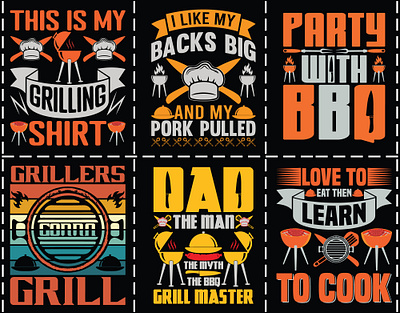 BBQ T-shirt Design bbq bundle bbq shirt bbq tshirt bbq tshirt design bbq vector custom custom bbq design graphic design graphic tshirt illustration mearch by amazon motion graphics party photography shirt t shirt typography vector art vintage reto