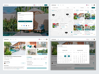 Urbanhouse- Dashboard Real Estate agent apartement business buy clean design dashboard home house investment property real estate agency real estate web rent residance startup ui user flow ux villa web design