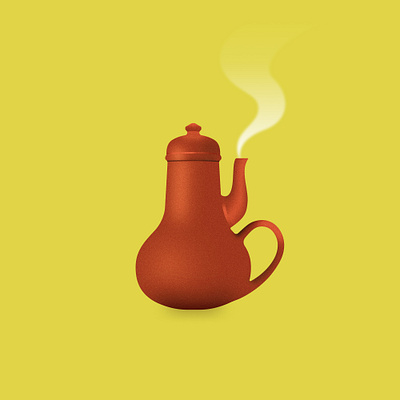 Coffee Pot design illustration vector
