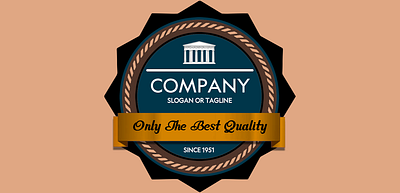 New-Company-Logo-Badge-12-1600 app branding design graphic design illustration logo logos typography ui vector