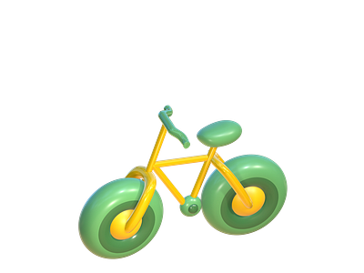 3d bicycles 3d art branding design graphic design illustration ui