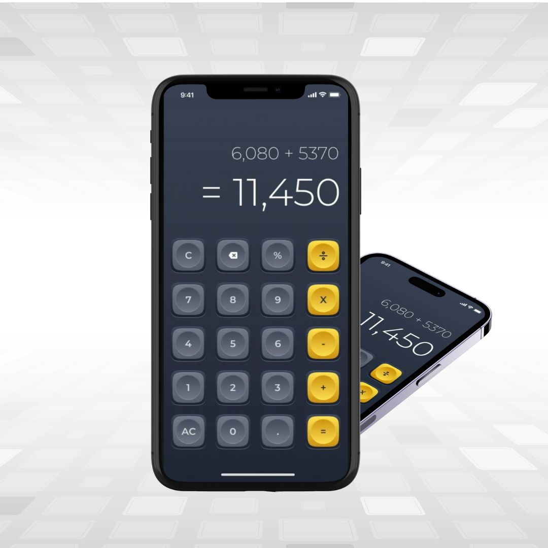 Calculator UI Design by Raunak on Dribbble