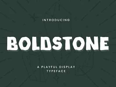 Boldstone - A Playful Display Typeface posters