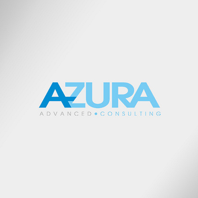 Logo Azura Presentation branding graphic design logo