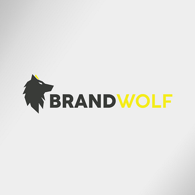 Logo BrandWolf branding graphic design logo