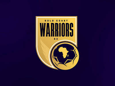 Gold Coast Warriors SC | Logo Design adobe illustrator branding design football graphic design illustration logo logo design sports vector visual identity