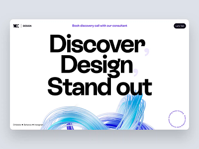 🌥️ 10Clouds Design - Stunning Landing Page 🌐 app branding design graphic design illustration logo typography ui ux vector