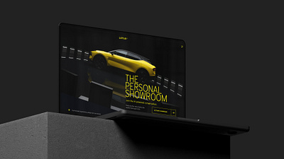 Lotus: Personal Showroom ai conversational design lotus ui website