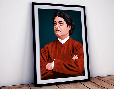 Swami Vivekananda: A Vector Portrait illustration 💖 adobe illustrator cartoon digital art digital artist drawing dribbble art graphic design illustration line art painting portrait portrait illustration portrait painting swami vivekanand vector vector art vector artist vector portrait