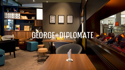 George+Diplomate branding graphic design logo