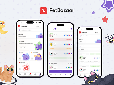 PetBazaar - Marketplace branding figma logo marketplace roblox ui ux web design website