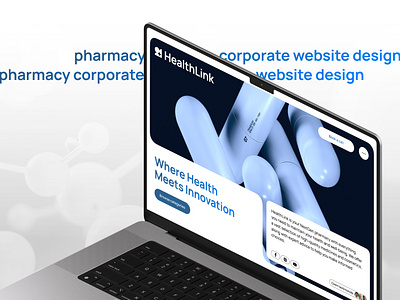 Website UI design design healthtech landingpage pharmacy ui userexperience userinterface ux uxui webdesign webpage website websitedesign webui