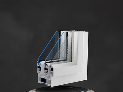 uPVC window L-angle animation 3d animation branding graphic design logo motion graphics