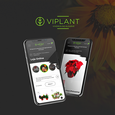 VIPLANT design e commerce ui ux webdevelopment